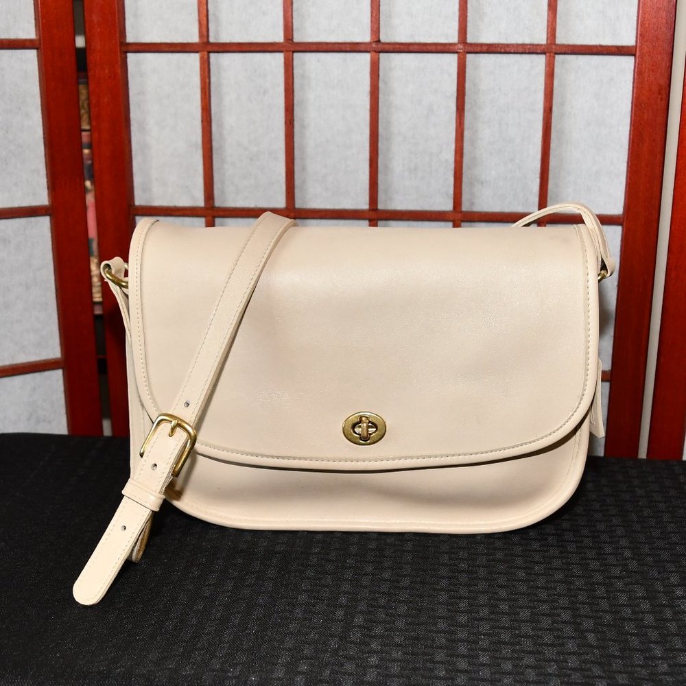 Vintage Coach Leather City Bag #9790